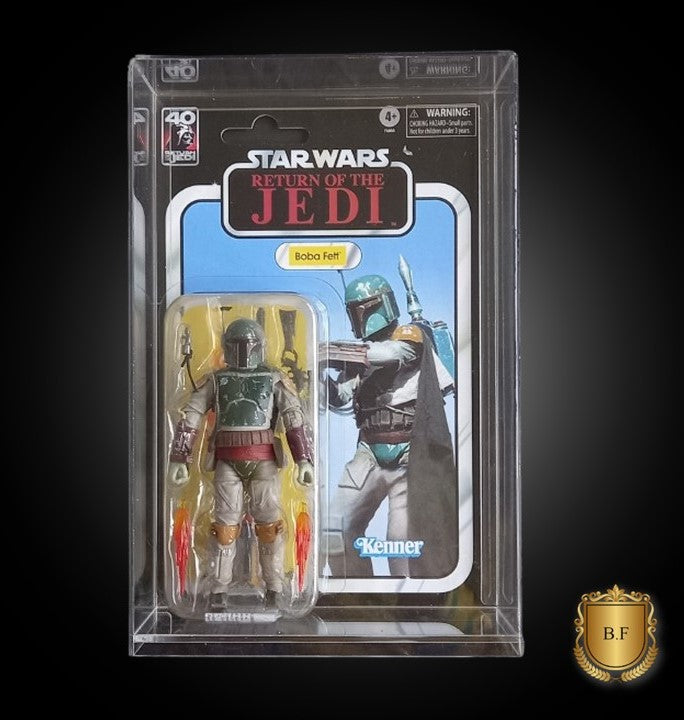 Acrylic Display Case for Carded Star Wars Black Series Anniversary Figures (Medium)