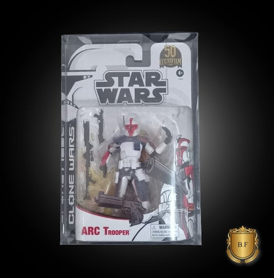 Plastic Soft Case for Carded Star Wars Black Series Anniversary Figures