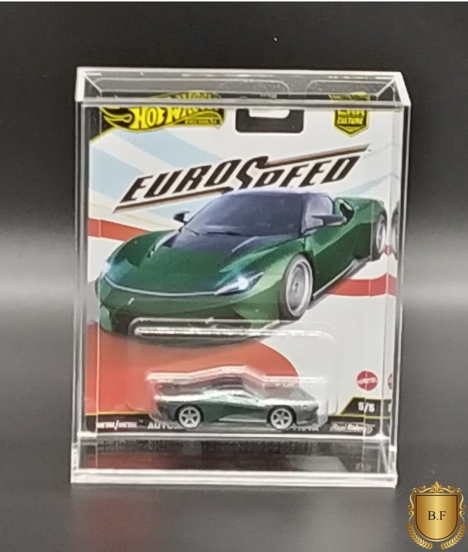 Acrylic Display Case for Hot Wheels Deluxe Carded Cars