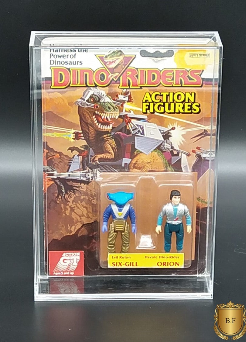 Acrylic Display Case for Dino Riders Figures