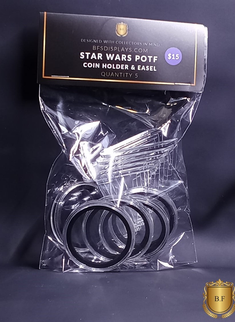 Acrylic Base Stand and Coin Holder for POTF Coins