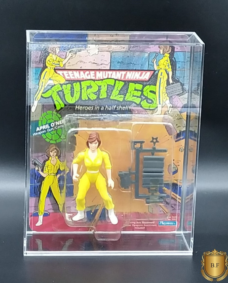Acrylic Display Case for Carded Vintage Teenage Mutant Ninja Turtles Figures (1988 - 1992)