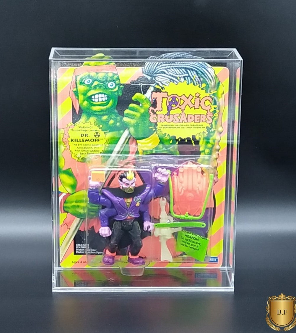 Acrylic Display Case for Carded Toxic Crusaders Figures