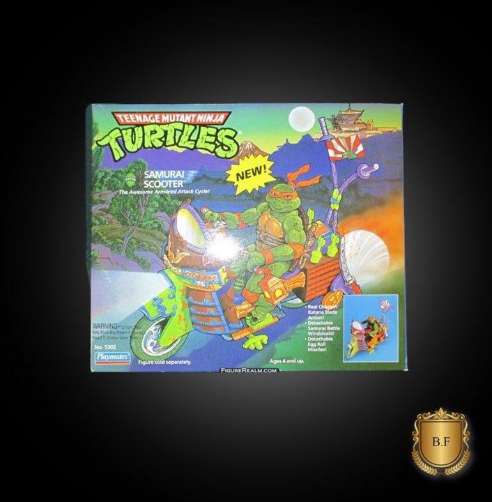 teenage mutant ninja turtles isplay case playset