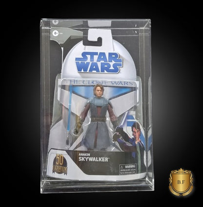Acrylic Display Case for Carded Star Wars Black Series Anniversary Figures (Regular)