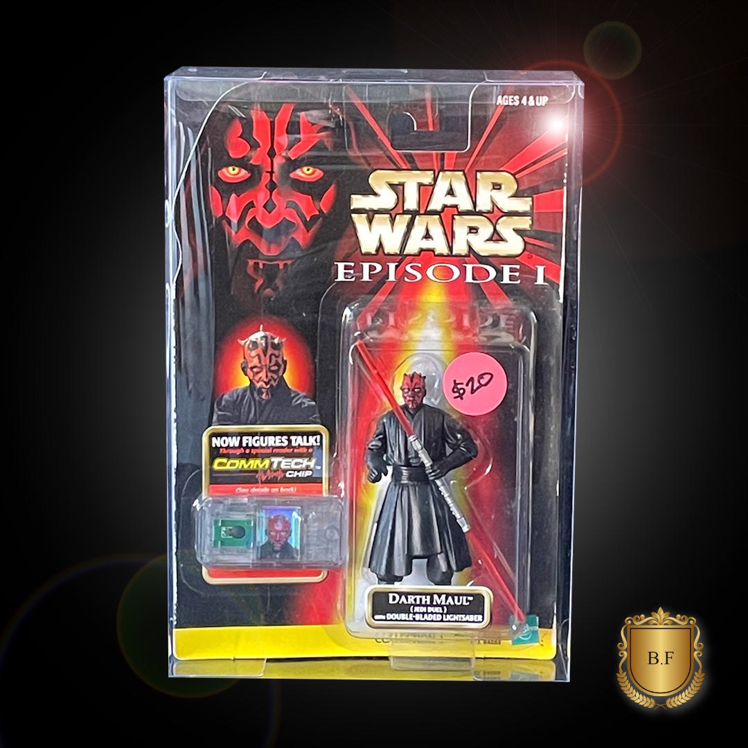 Plastic Soft Case for Carded Reaction Figures
