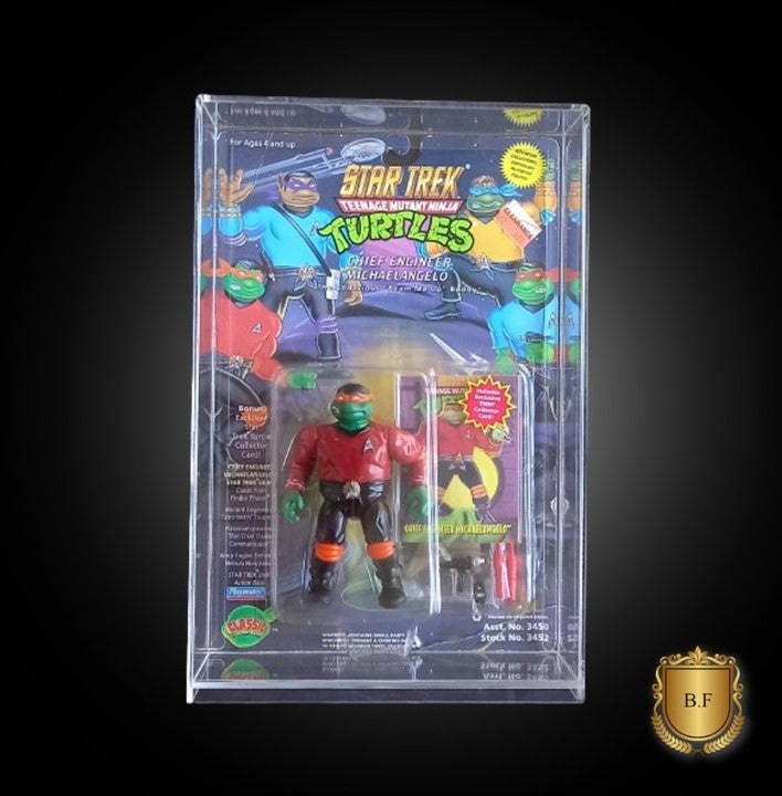 Acrylic Display Case for Teenage Mutant Ninja Turtles Vintage Tall