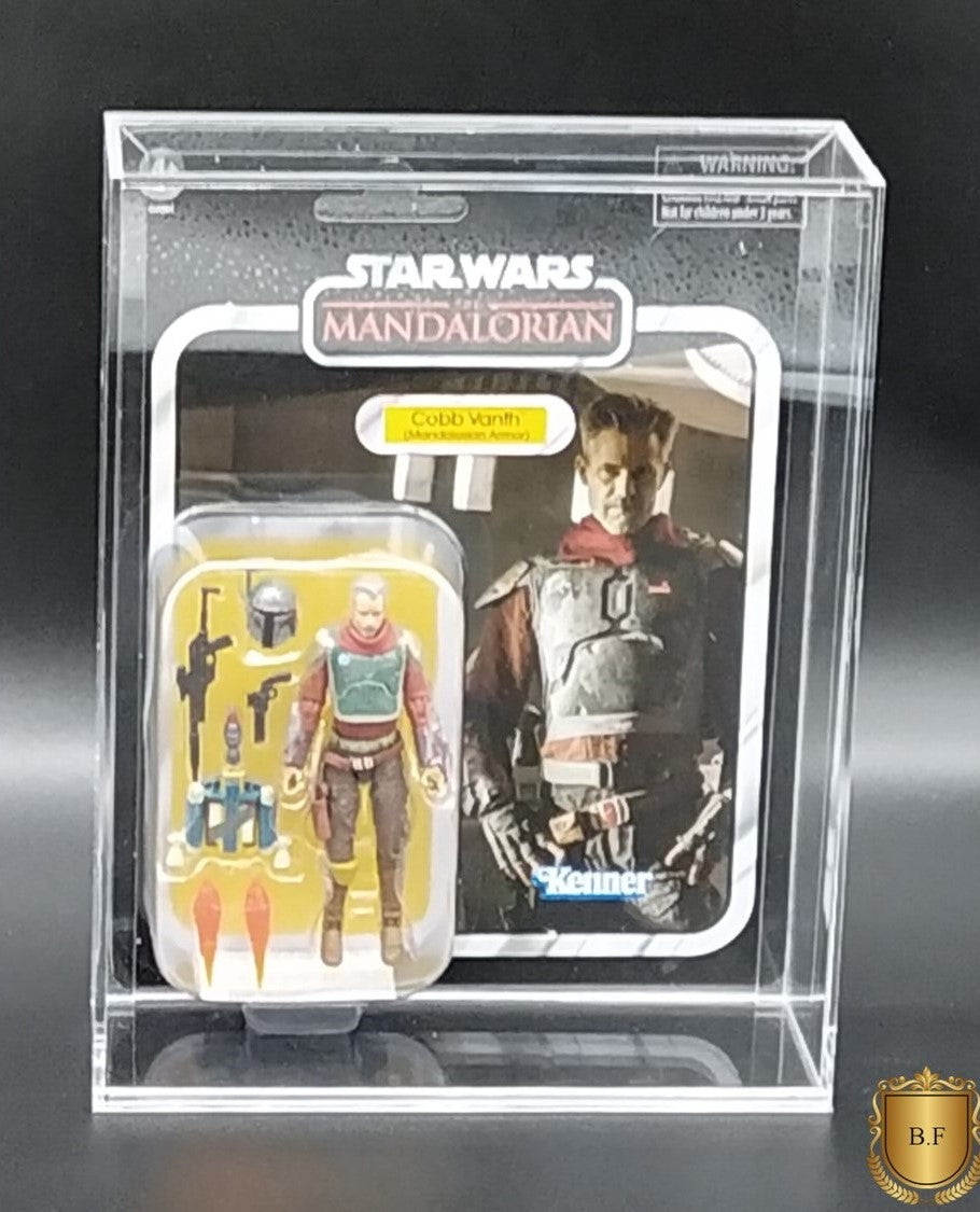 Acrylic Display Case for Carded Star Wars Vintage Collection Figures (Wide)