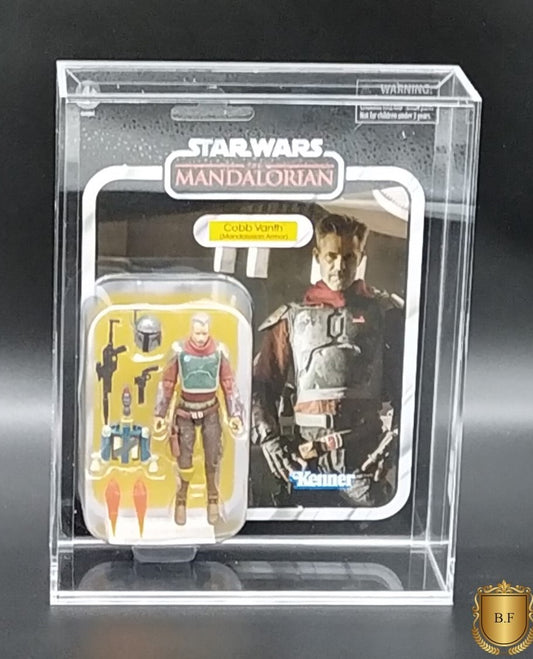 Acrylic Display Case for Carded Star Wars Vintage Collection Figures (Wide)