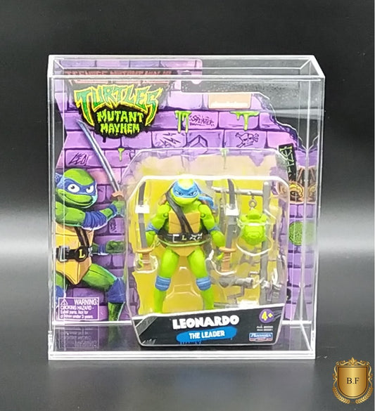 Acrylic Display Case for Carded Teenage Mutant Ninja Turtles (Mutant Mayhem)