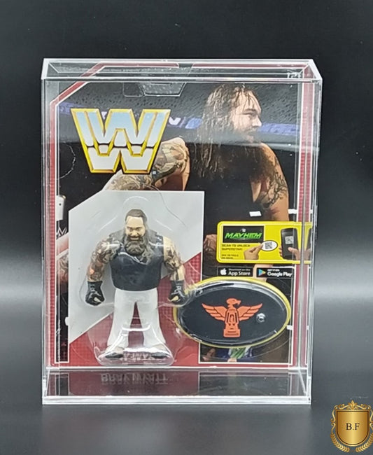 Acrylic Display Case for WWE Retro Series Carded Figures