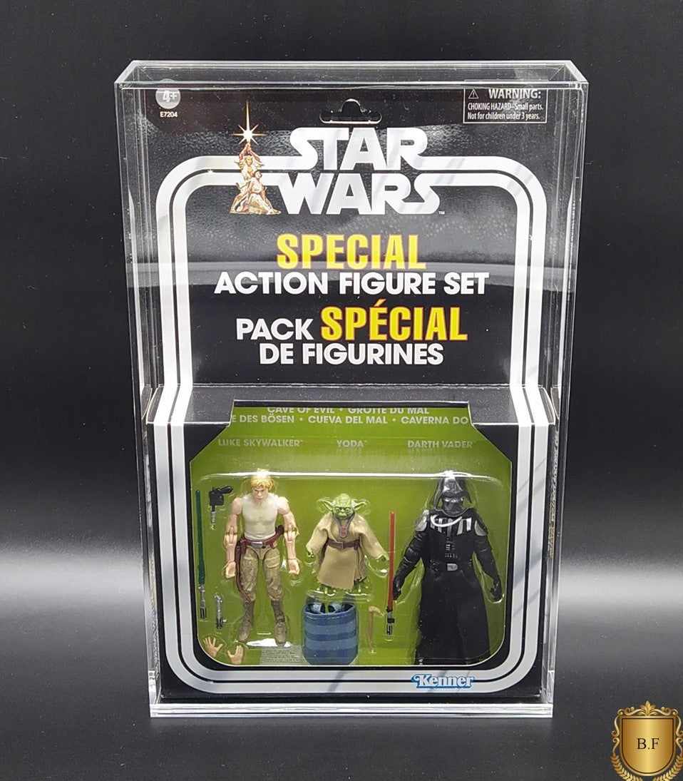 Acrylic Display Case for Star Wars Vintage Collection 3 Pack