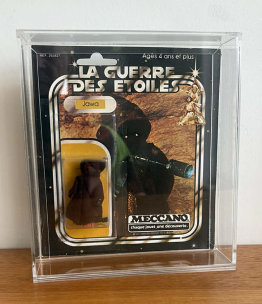 Acrylic Display Case for Carded Star Wars Meccano Figures